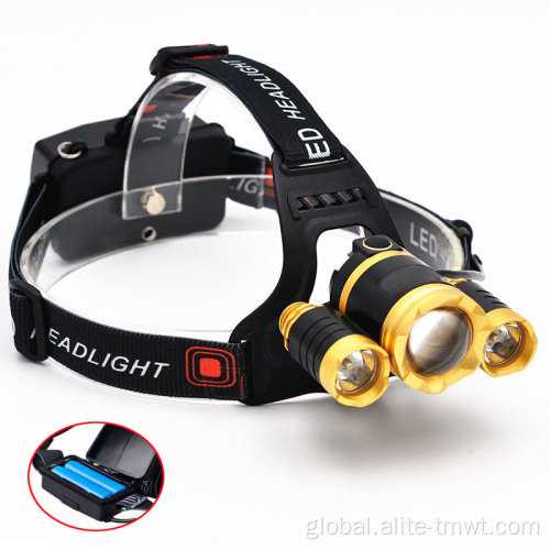 USB Headlamp Brightest 1000 lumens usb rechargeable headlamp underwater head lantern headlight Manufactory